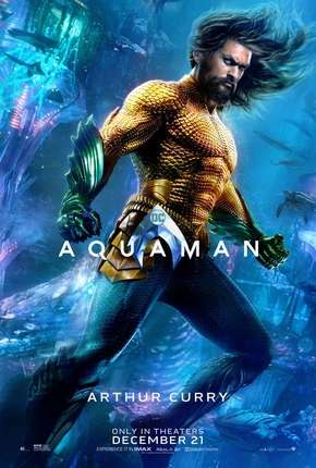 Filme Aquaman - IMAX OPEN MATTE 2019