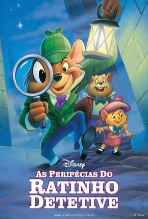 Filme As Peripécias de um Ratinho Detetive - Animação 1986