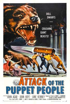 Filme Attack of the Puppet People - Dr. Encolhedor Legendado 1958