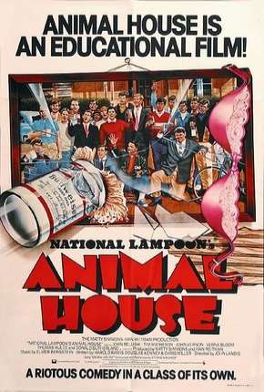 Filme Clube dos Cafajestes - National Lampoons Animal House 1978