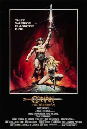 Filme Conan, o Bárbaro - BD-R 1982