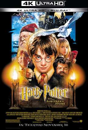 Filme Harry Potter e a Pedra Filosofal - Versão do Cinema - 4K 2001