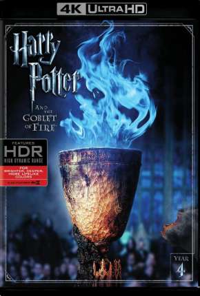 Filme Harry Potter e o Cálice de Fogo - Versão Exibida nos Cinemas 4K 2005