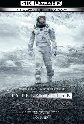 Filme Interestelar - IMAX - 4K 2014