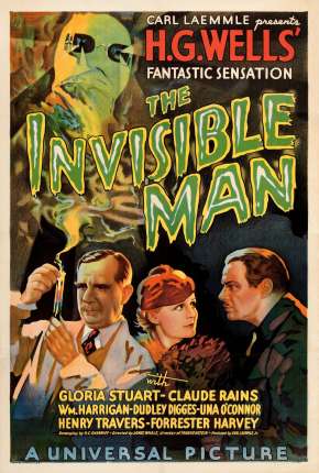 Filme O Homem Invisível 1933 - The Invisible Man 1933