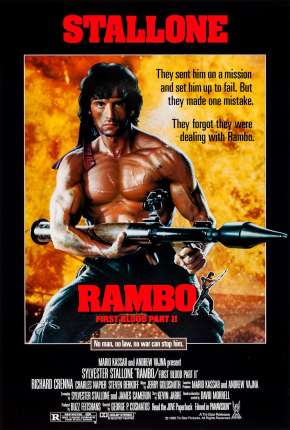 Filme Rambo 2 - A Missão - BD-R 1985