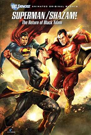 Filme Superman e Shazam! - O Retorno do Adão Negro - DVD-R 2010
