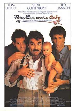 Filme Três Solteirões e um Bebê - 3 Men and a Baby 1987