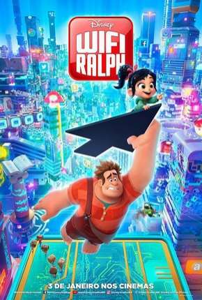 Filme WiFi Ralph - Quebrando a Internet + Extras 2018