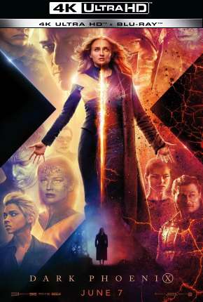 Filme X-Men - Fênix Negra - 4K 2019