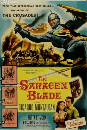 Filme A Espada Sarracena - Legendado 1954