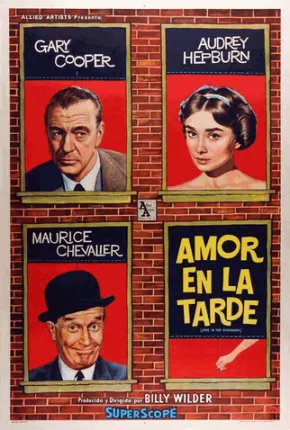 Filme Amor na Tarde - Legendado 1957