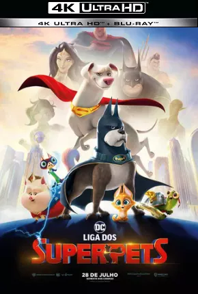 Filme DC Liga dos Superpets 4K 2022