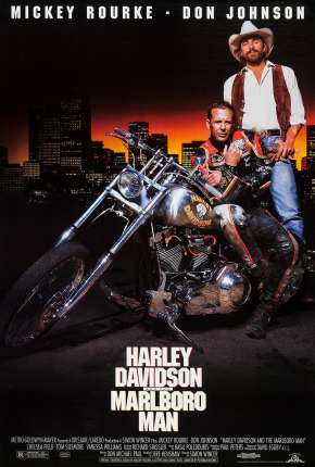 Filme Harley Davidson e Marlboro Man - Caçada Sem Tréguas 1991