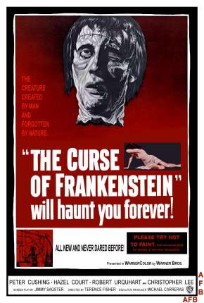 Filme A Maldição de Frankenstein - The Curse of Frankenstein 1957