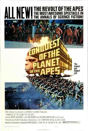 Filme Conquista do Planeta dos Macacos - Conquest of the Planet of the Apes 1972