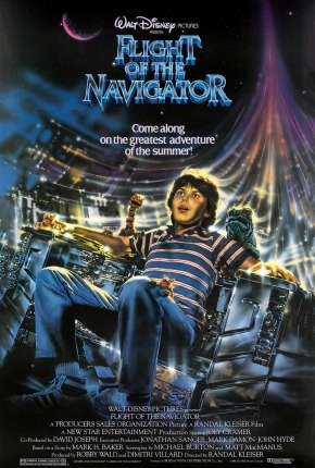 Filme O Vôo do Navegador 1986