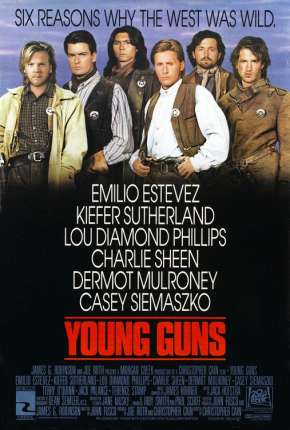 Filme Os Jovens Pistoleiros - Young Guns 1988