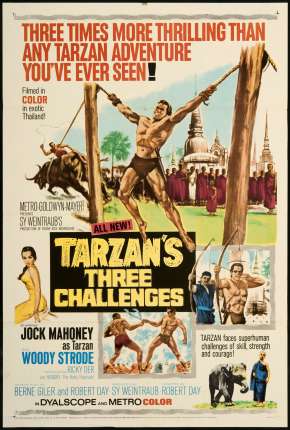 Filme Os Três Desafios De Tarzan 1963