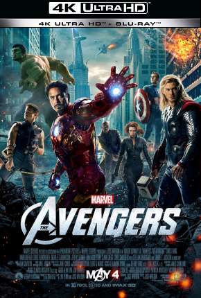 Filme The Avengers - Os Vingadores - 4K 2012