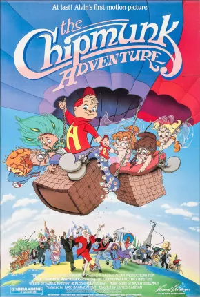 Filme As Aventuras dos Chipmunks 1987