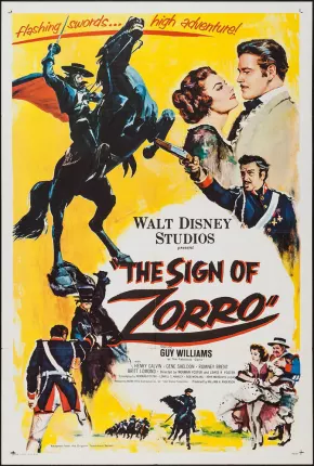 Filme O Signo do Zorro - Legendado 1958