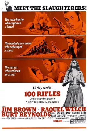 Filme 100 Rifles 1969