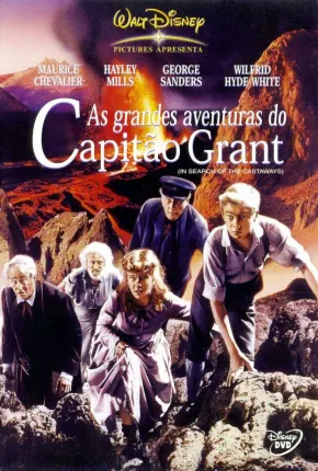 Filme As Grandes Aventuras do Capitão Grant 1962