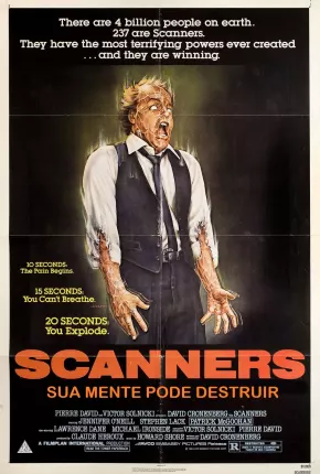 Filme Scanners - Sua Mente Pode Destruir 1981