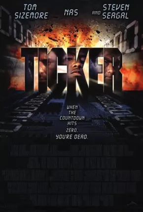 Filme Ticker - Ameaça Infernal / Ticker - Contra o Relógio 2001