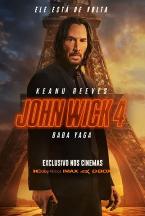 Filme John Wick 4 - Baba Yaga - Legendado 2023