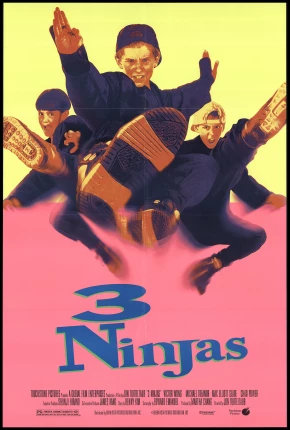 Filme 3 Ninjas (Todos os 4 Filmes) 1992