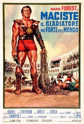 Filme Maciste - O Colosso da Arena / Os Gladiadores do Império Romano 1962