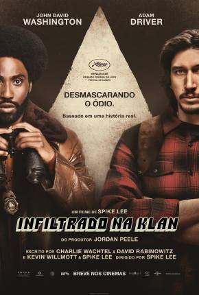 Filme Infiltrado na Klan - BlacKkKlansman 2019