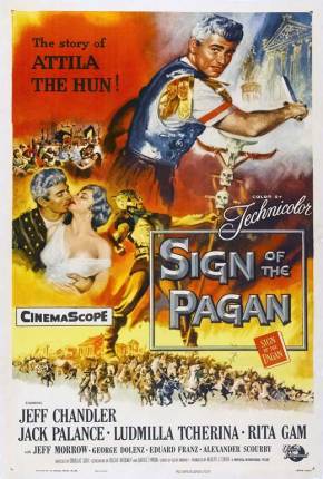 Filme Átila, o Rei dos Hunos / Sign of the Pagan - Legendado 1954