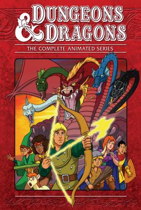 Desenho Caverna do Dragão / Dungeons e Dragons 1080P 1983