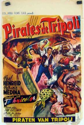 Filme Corsários de Trípoli / Pirates of Tripoli - Legendado 1955