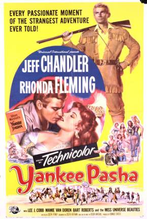 Filme Escravas do Harem / Yankee Pasha 1954