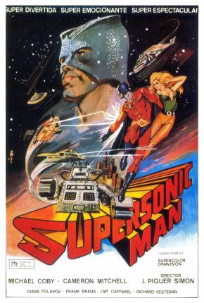 Filme O Homem Supersônico / Supersonic Man - Legendado 1979
