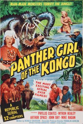 Filme A Mulher Pantera / Panther Girl of the Kongo - Legendado 1955