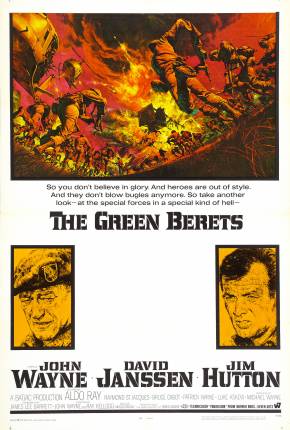 Filme Os Boinas Verdes / The Green Berets - Legendado 1968