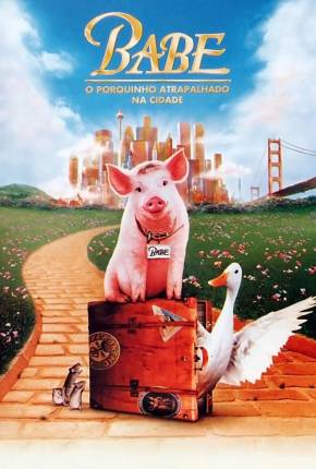 Filme Babe, O Porquinho Atrapalhado na Cidade (BluRay) 1998