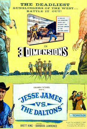 Filme Jesse James Contra os Daltons (1080P) 1954