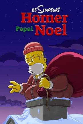 Desenho Os Simpsons - Homer Papai Noel 2024