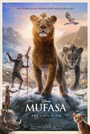 Filme Mufasa - O Rei Leão 2024